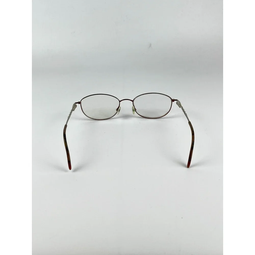 L'amy L'accent 410C03135 Women's Eyeglasses Frame‎ Brown Metal Full Rim 135 mm